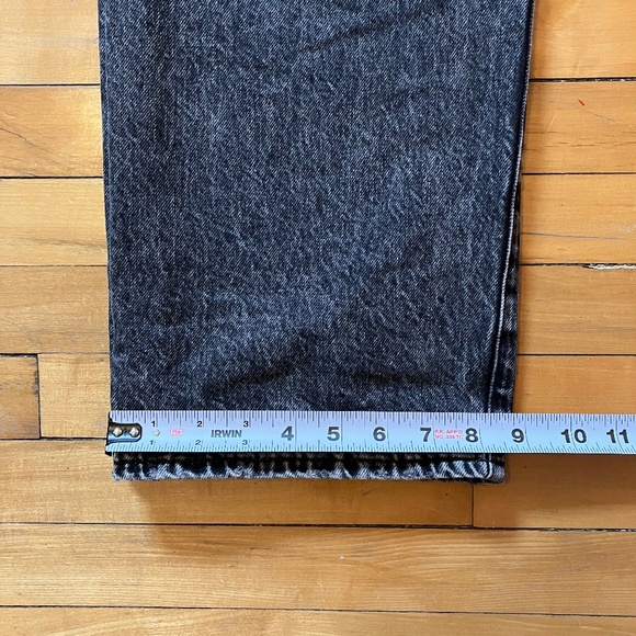 Gap Kids '90s Loose Jeans Black Wash - Size 14 - Picture 5 of 10